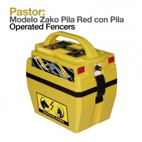 Pastor eléctrico Zako pila red