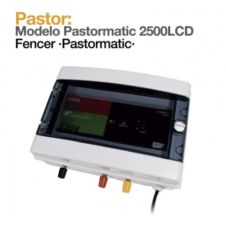 Pastor eléctrico Pastormatic 2500 LCD 12V