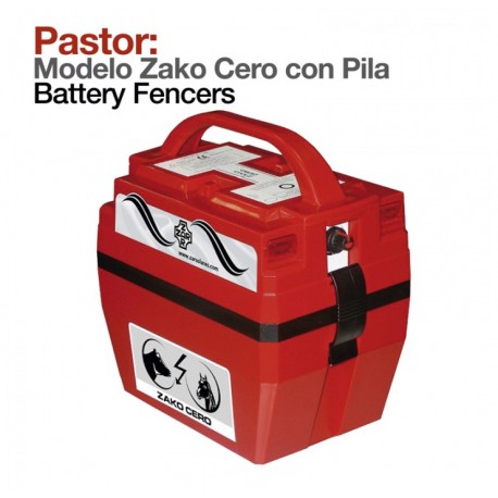 Pastor eléctrico Zako cero con pila
