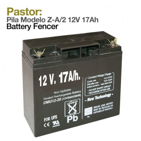 Pila recargable modelo Z-A/2 12V