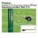 Aislador Z-61 separador pletina para pastor eléctrico