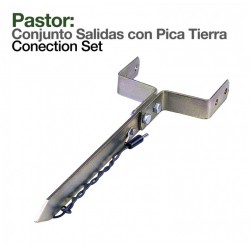 Conjunto salidas con pica tierra
