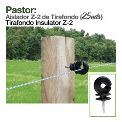 Aislador Z-2 de tirafondo