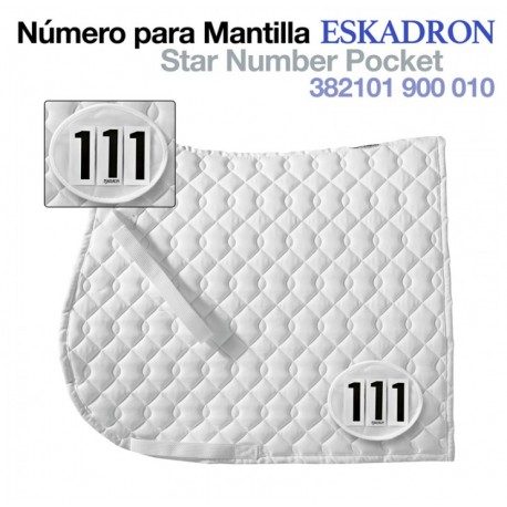 Número para mantilla Eskadron