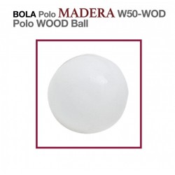 Bola polo madera W50-WOD