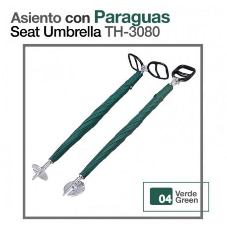 Asiento con paraguas