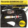 Recambio de bombona 60 cc del chaleco airbag hit air MLV-C tallas:L-XL