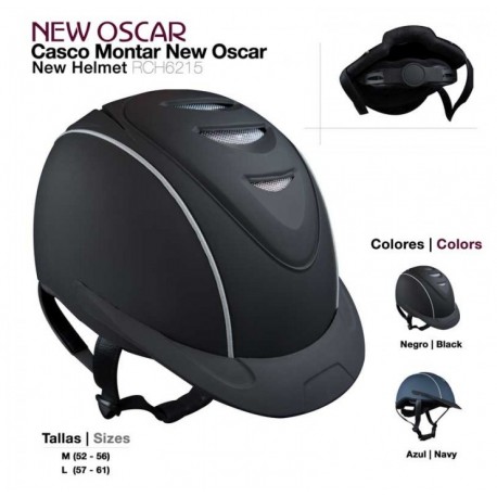 Casco montar equitación New Oscar