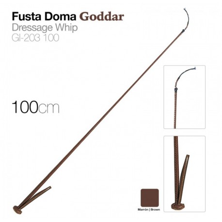 Fusta doma Goddar marrón 100 cm