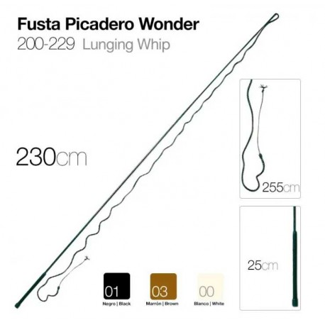 Fusta de picadero Wonder 230 cm