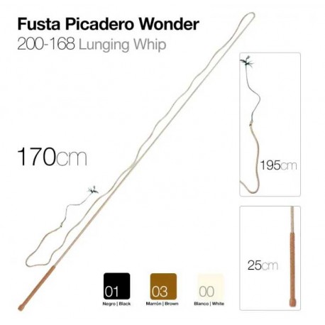 Fusta de picadero Wonder 170 cm