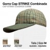 Gorra Cap Strike combinada cuadros