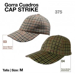 Gorra Cap Strike cuadros