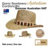 Sombrero australiano cordoncillo beige