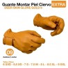 Guante de montar o guante equitación de piel ciervo extra