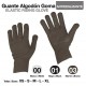 Guante de montar algodón goma antideslizante