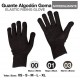 Guante de montar algodón goma antideslizante