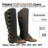 Polaina portuguesa cuero engrasada