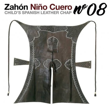 Zahón niño cuero n.8