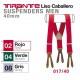 Tirante liso caballero 017/40