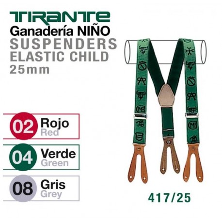 Tirante ganadería niño 417/25