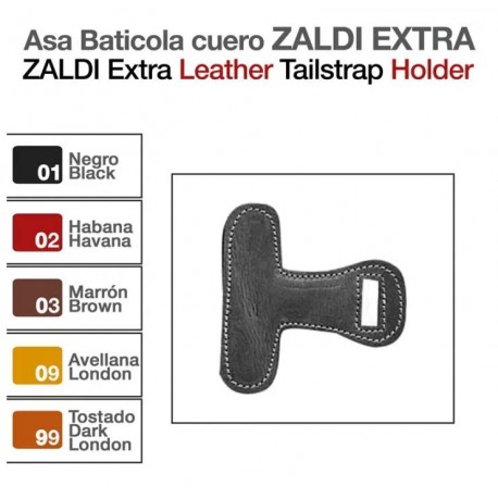 Asa para baticola cuero Zaldi Extra