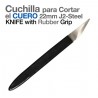 Cuchilla para cortar el cuero 22 mm