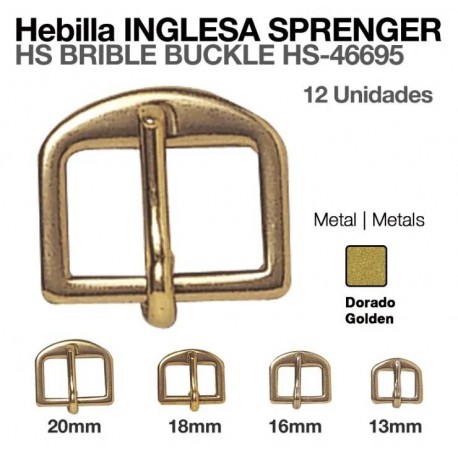 Hebilla inglesa Sprenger