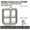 Hebilla cincha inox