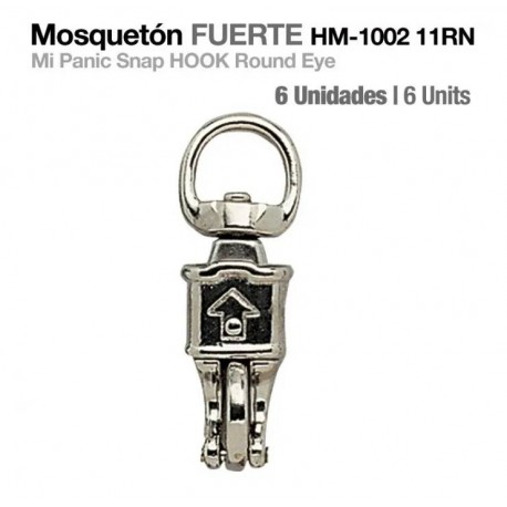 Mosquetón fuerte