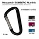 Mosquetón bombero de aluminio