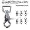 Mosquetón trigger