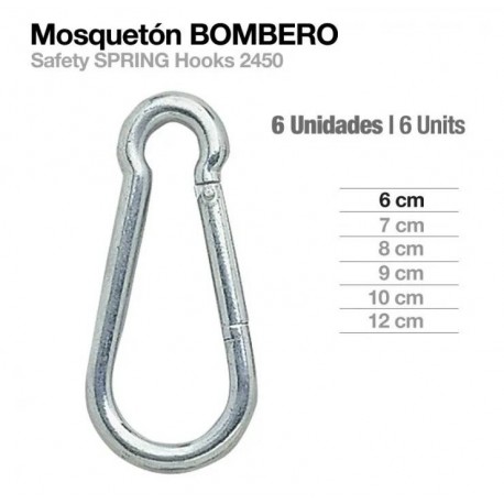 Mosquetón bombero