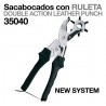 Sacabocados New System con ruleta