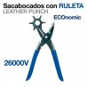 Sacabocados económico con ruleta