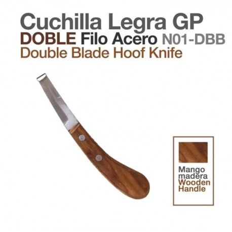 Cuchilla legra GP doble filo acero