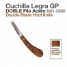 Cuchilla legra GP doble filo acero
