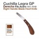 Cuchilla legra GP derecha acero