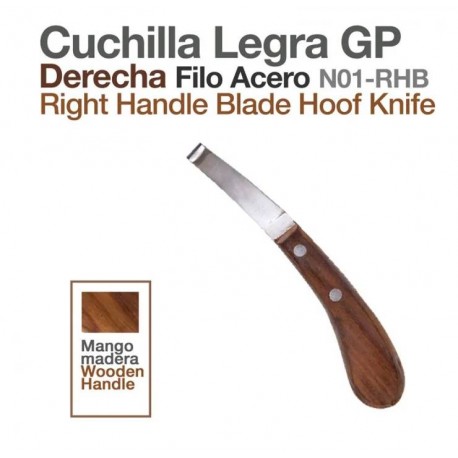 Cuchilla legra GP derecha acero