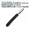 Cuchilla legra cascos dos filos