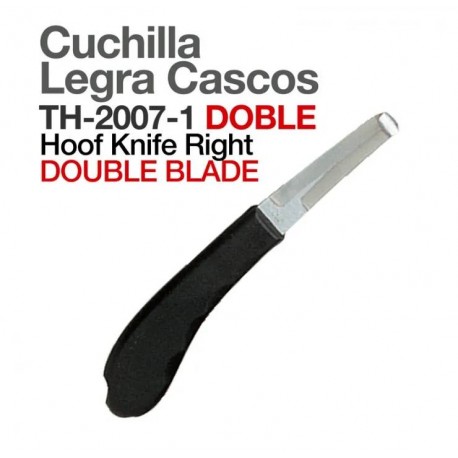 Cuchilla legra cascos doble