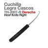 Cuchilla legra cascos derecha