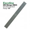 Escofina sin mango Imex