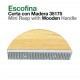 Escofina corta con madera