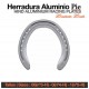 Herradura aluminio pie