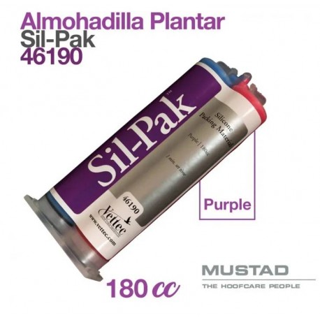 Mustad almohadilla plantar silpak