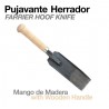 Pujavante herrador con mango madera