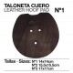 Taloneta cuero