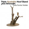 Triple ajustable para herrador