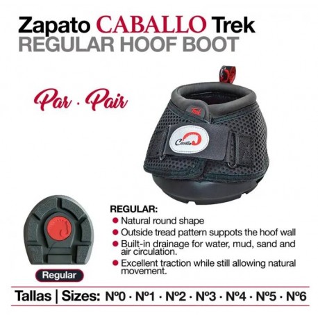 Zapato caballo Trek regular